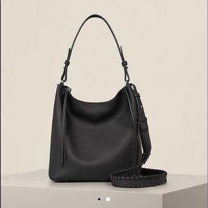 All saints black cross body.